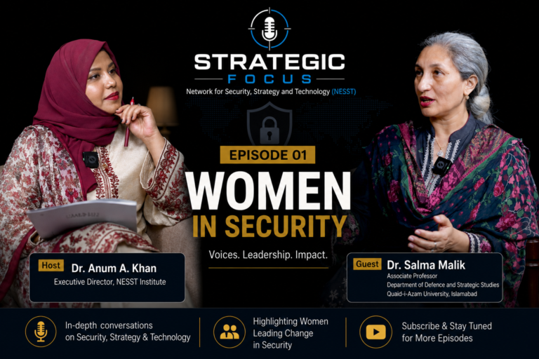 Podcast | Strategic Focus | Episode 1: Women In Security | Guest: Dr Salma Malik