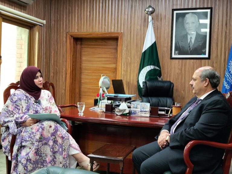 Press Release: NESST Team Meets Vice-Chancellor QAU Dr. Zafar Nawaz Jaspal to Discuss Future Collaboration