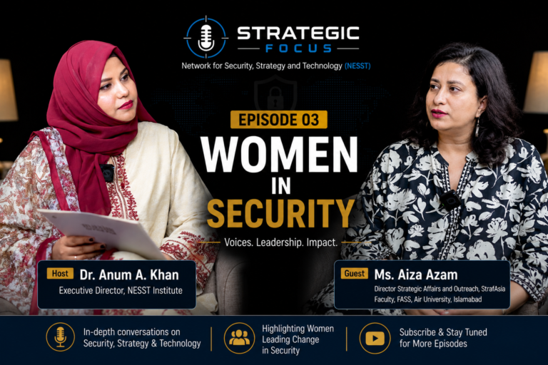 Podcast | Strategic Focus | Episode 3 | Women in Security | Ft. Ms. Aiza Azam